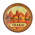 Magnetas porcelianinė lėkštelė Trakai